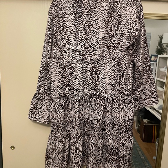 Leopard Print Women's Dress, Size Medium - Picture 3 of 4